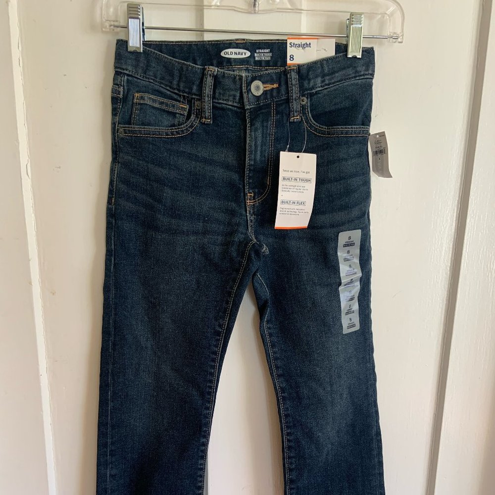 Old Navy Boys Straight Jeans NEW WITH TAGS